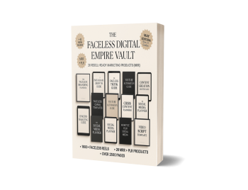 💼 The Faceless Digital Empire Vault — 26 Resell-Ready Marketing Products (MRR)